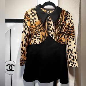 Vintage 60s leopard babydoll